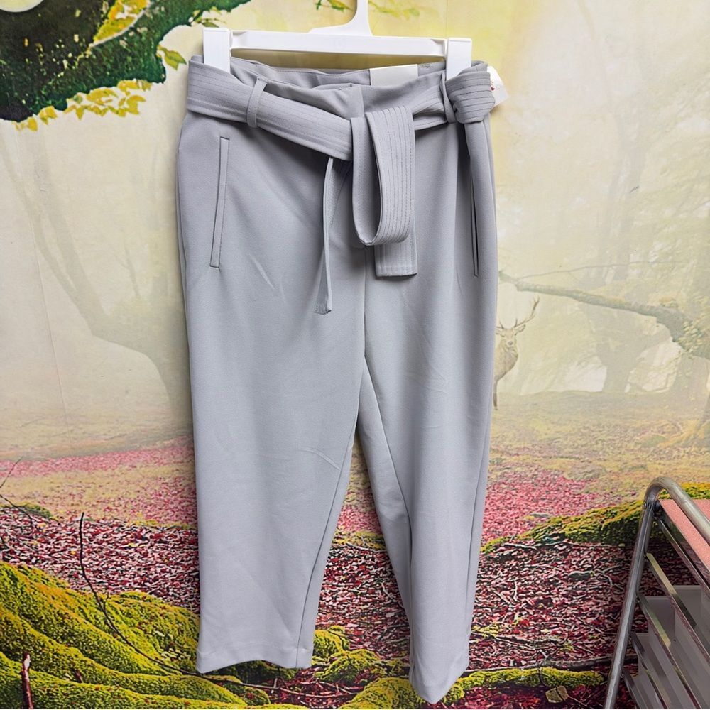 C by One tie relaxed vibe pants NWT 🏷️ size 4 trousers slim leg ankle length